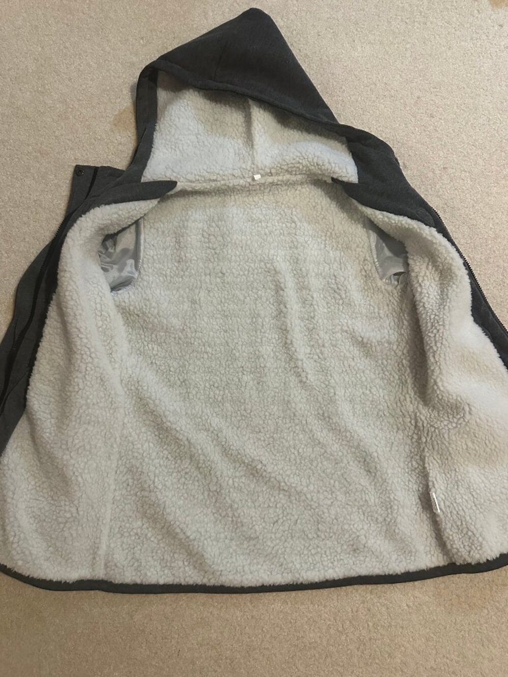 Grey toggle jacket - Picture 3 of 3